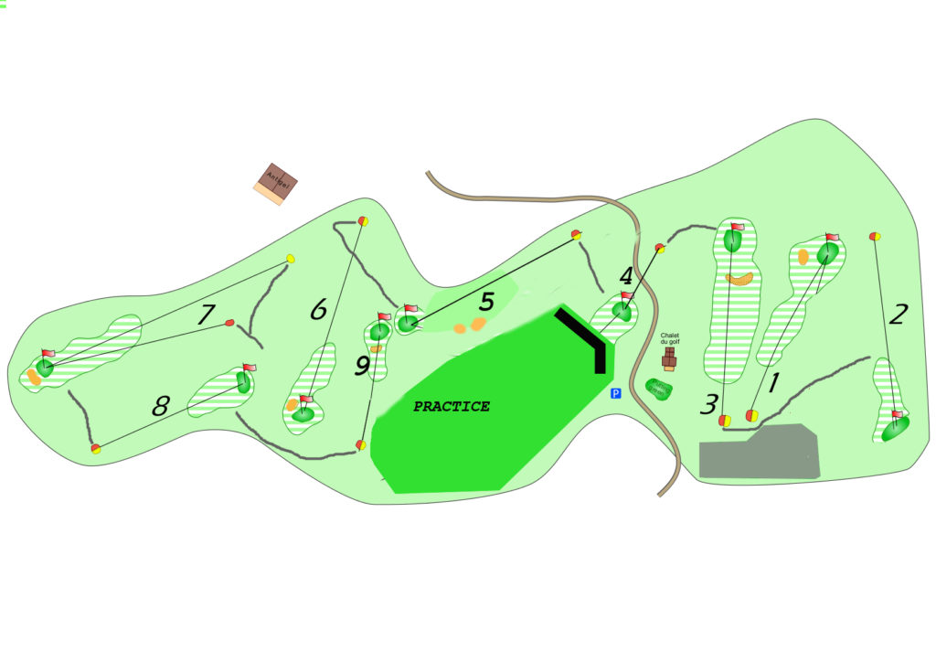 Parcours du Golf de La Rosière