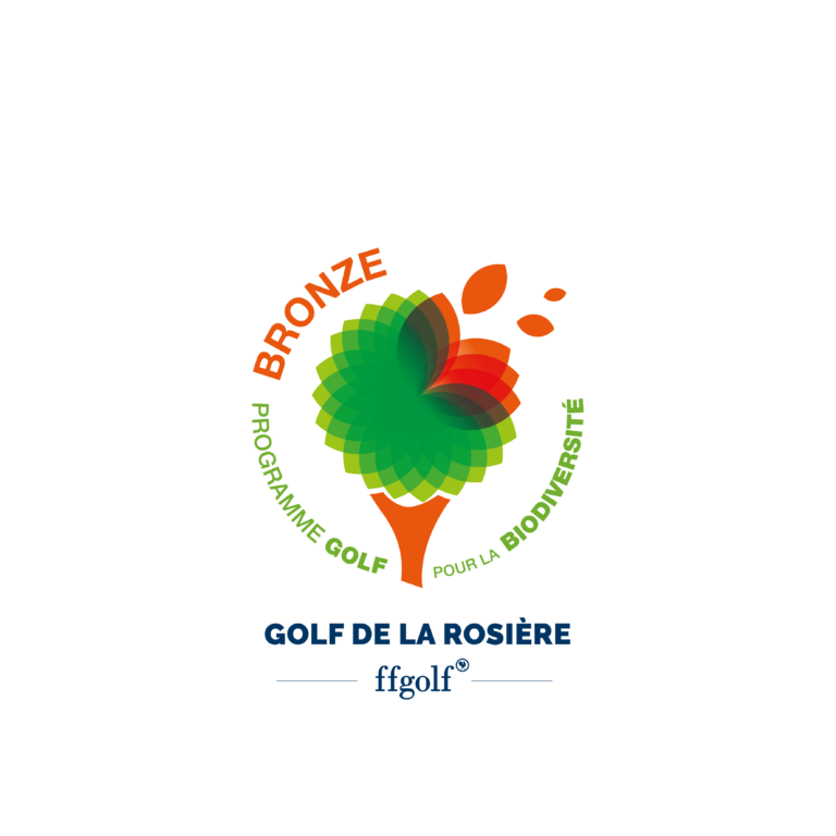 Logos golfs Label Bronze Rosiere