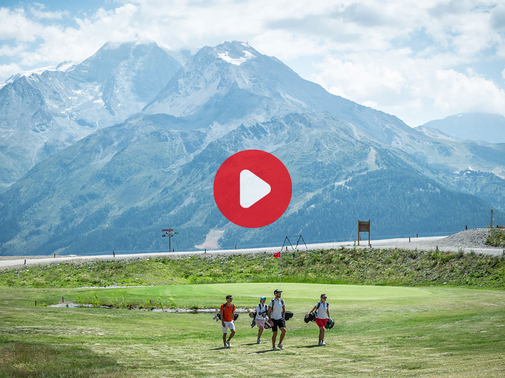 trou 9 Golf La Rosière
