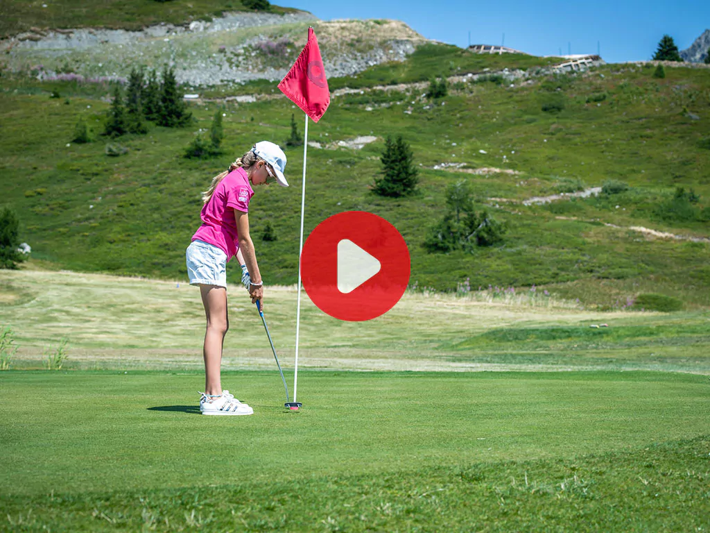 trou 3 Golf La Rosière