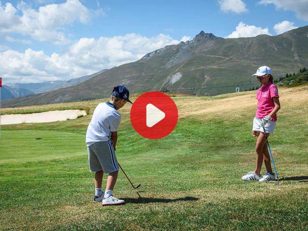 trou 8 Golf la Rosière